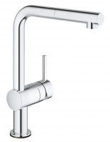 GROHE 31360001 Baterie Minta Touch L-výpusť s vytahovacím perlátorem chrom