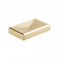 TULIP Knop Envel 32 tmavě zlatá broušená