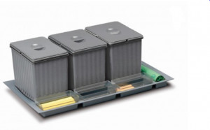 GOLLINUCCI Sorter Sistema 902/3 900mm 3x16l šedá