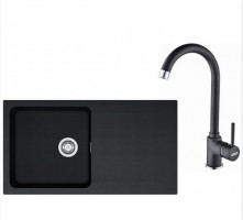 FRANKE Set T41Č OID 611 černá + FP 9000.071 onyx