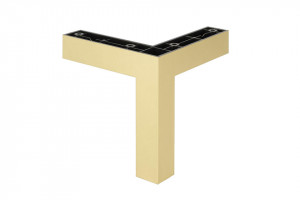 StrongLegs nábytková noha FP009 120Rmm zlatá matná