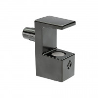 IF Policová podpěra na sklo Grace 8mm černý nikl