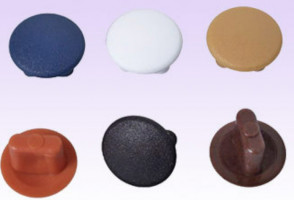 Krytka montážního otvoru průměr 8mm černá