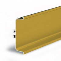 TULIP Gola zásuvkový C profil 4,1m tmavá zlatá broušená