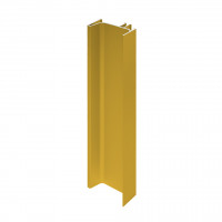 TULIP Gola Snap on vertikální profil krajní 2700 mm tmavá zlatá broušená