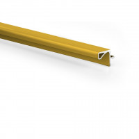 TULIP Gola dvířkový profil horní skříně 3,9 m tmavá zlatá broušená