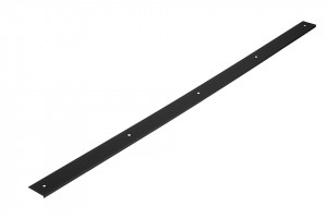 Ukončovací lišta pro pracovní desku 38mm "0" radius délka 900mm pravá černá mat