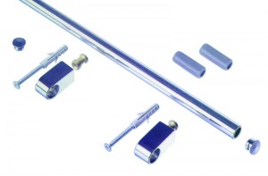 VIBO LA9836, relingová tyč, 450mm