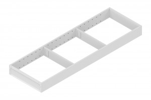 BLUM ZC7S650RS2 Ambia-line rámeček pro LBX/MVX, NL=650/Š=200 bílá SW-M