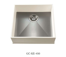 GETACORE dřez GC-KE-450 GCV239 Marmo Piave s přepadem