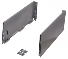 StrongMax 16 bočnice H185/650mm, šedá, sada