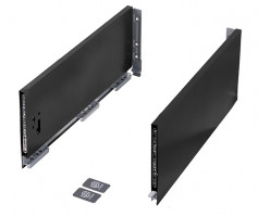 StrongMax 18 bočnice H185/450mm, černá, sada