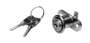 SEVROLL 20396 zámek pro posuvné dveře 18 mm (stejný klíč)