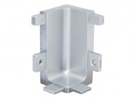 TULIP Gola II vnitřní roh dvířkového J profilu eloxovaný hliník