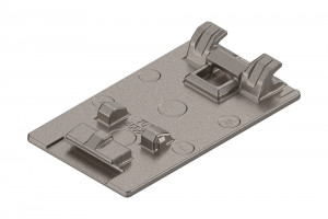 BLUM 70T4568C miska závěsu Cristallo (new), sklo/zrcadlo (pískováno + nikl)