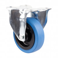 TENTE Kolečko pevné 3478 guma, průměr 100 mm, modrá