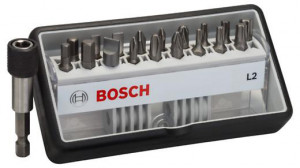 BOSCH 2607002568 Sada 18+1 bitů Robust Line, PH/PZ/T/S/HEX, Extra Hard