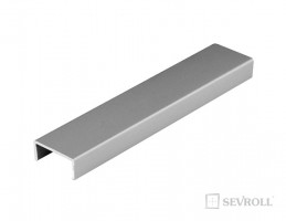 SEVROLL 06033 profil "U" pro lamino 18mm 3m grafit
