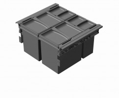 GOLLINUCCI Sorter Concept 560 600mm 6050B 2x17l+2x8l antracit