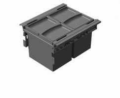 GOLLINUCCI Sorter Concept 560 450mm 4550B 2x17l antracit