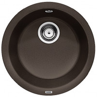 BLANCO 515028 Dřez Rondo bez excentru Silgranit PuraDur kávová