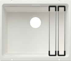 BLANCO 527759 Dřez Etagon 500-U bez odtokové sady Silgranit bílá