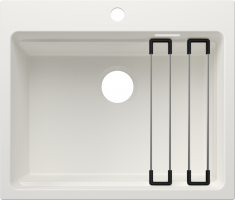 BLANCO 527751 Dřez Etagon 6 bez odtokové sady Silgranit bílá