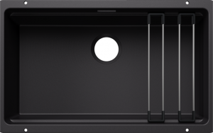 BLANCO 527762 Dřez Etagon 700-U bez odtokové sady Silgranit černá