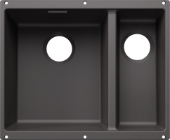 BLANCO 527822 Dřez Subline 340/160-U bez odtokové sady Silgranit šedá skála