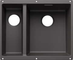 BLANCO 527814 Dřez Subline 340/160-U bez odtokové sady Silgranit šedá skála