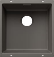BLANCO 527787 Dřez Subline 400-U bez odtokové sady Silgranit šedá vulkán