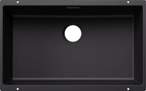 BLANCO 527802 Dřez Subline 700-U bez odtokové sady Silgranit černá