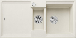 BLANCO 527606 Dřez Adira 6 S InFino s excentrem Silgranit bílá soft