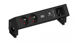 BACHMANN 902.603 zásuvková jednotka Desk 2