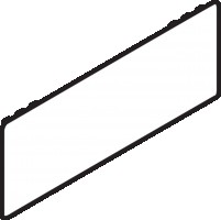 BLUM ZA7.0700.BT Legrabox, vnější krytka s logem BLUM, bílá