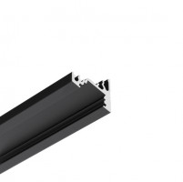 StrongLumio profil LED Corner 14 černý alu anodovaný 2000mm