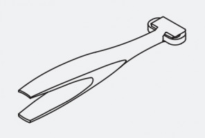 HAWA 057.3099.071 čistič profilů plast, modrý