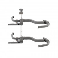 K-VIBO FLY 3.0 GALAXY, rohové police, uchycení, šedá, L, 450/655-705