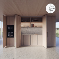 K-HAWA Folding Concepta III 25 Pull do pouzdra 1900 - 2700mm černá L