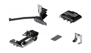 HAWA 31511 Folding Concepta III 25 Push do pouzdra zásuvná sada, pravá