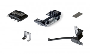 HAWA 31509 Folding Concepta III 20 Push do pouzdra zásuvná sada, pravá