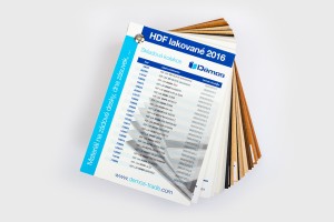 DÉMOS vzorník HDF lakované sklad. kol. 2016
