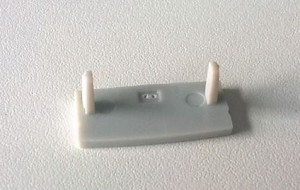 StrongLumio koncovka k profilu Fanto šedá