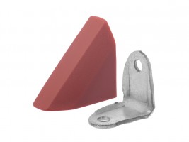 STRONG úhelník spojovací kovový s krytkou calvados