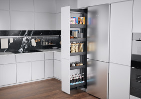 K-KES Dispensa, potravinová skříň, Arena Pure, antracit, 450/900-1300