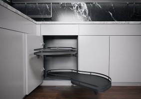 K-KES LeMans II, police a uchycení, Arena Style, antracit, P,450/min 1265