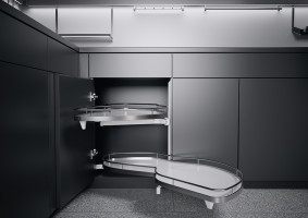 K-KES LeMans II, police a uchycení, Arena Classic, bílá/chrom, P, 500/600-750