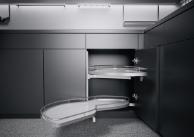 K-KES LeMans II, police a uchycení, Arena Classic, bílá/stříbrná, L, 720-900