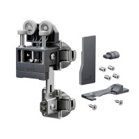 HETTICH 9339391 WingLine L new do 12 kg,sada s pružinou,antraci,pravá,bez vedení