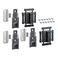 HETTICH 9339491 WingLine L new středové závěsy standardní 3 ks, antracit